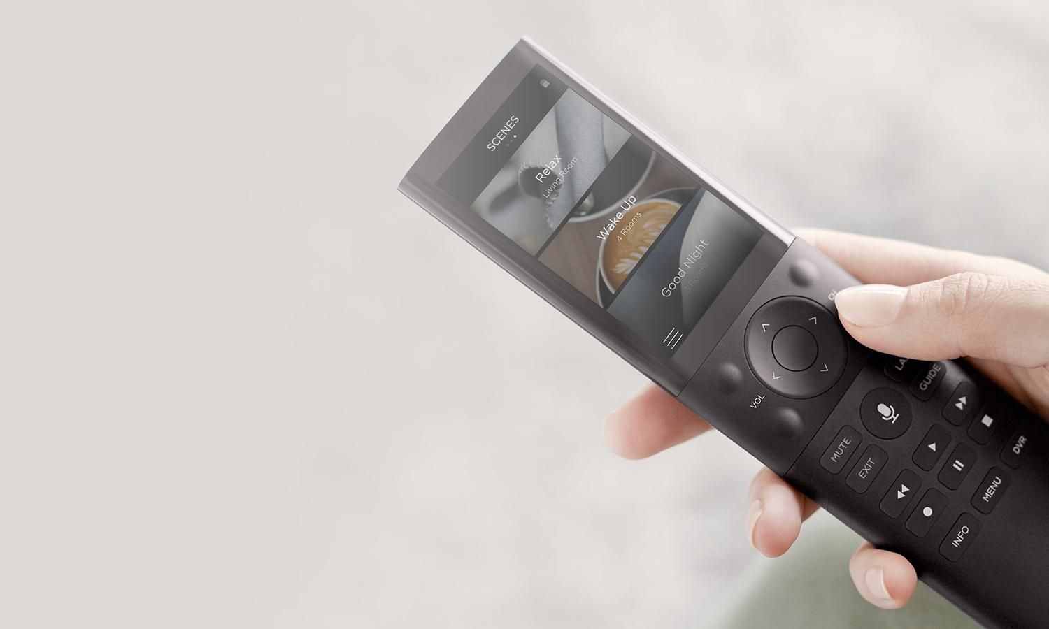 man checking his phone while walking down the stairs