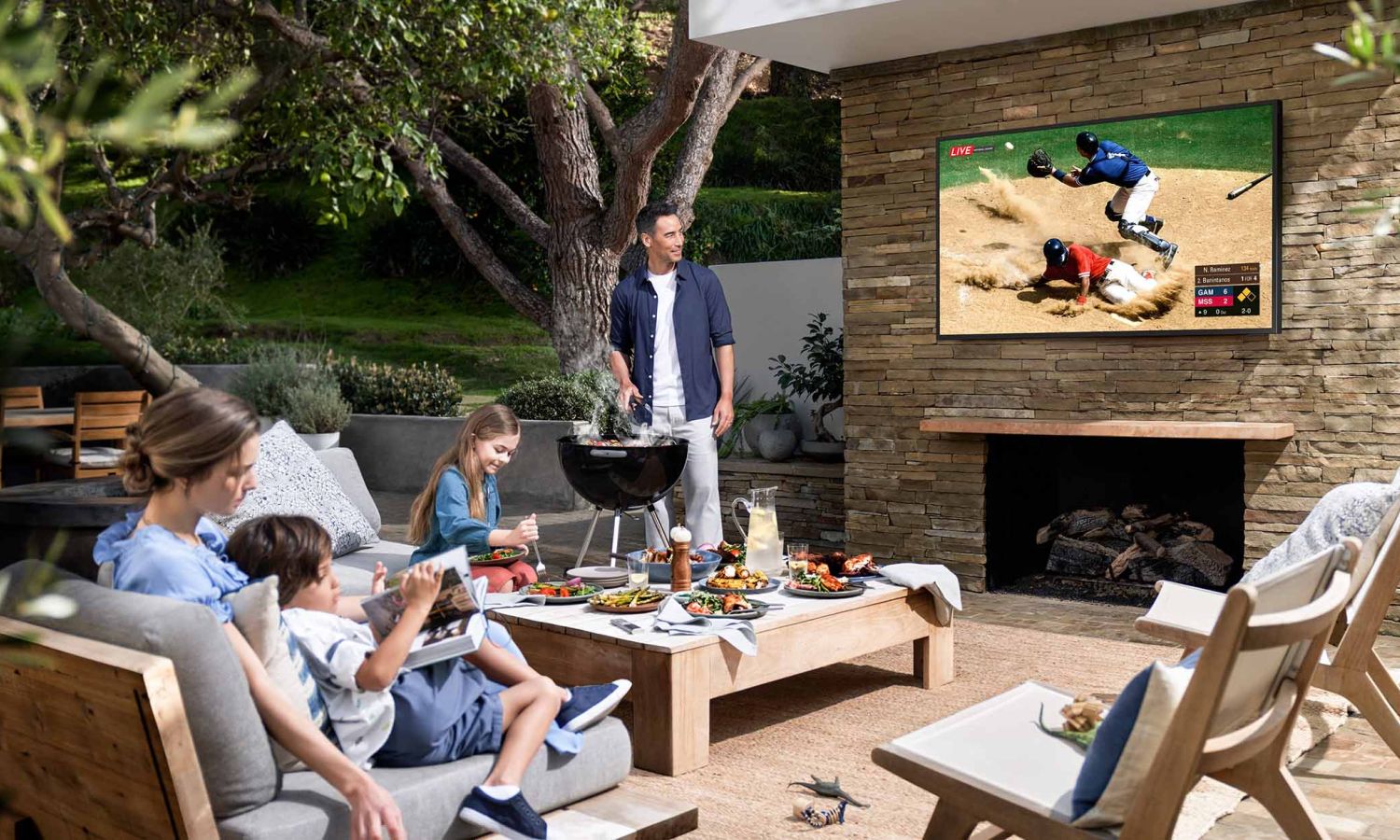 beautiful golden toned sony home theater