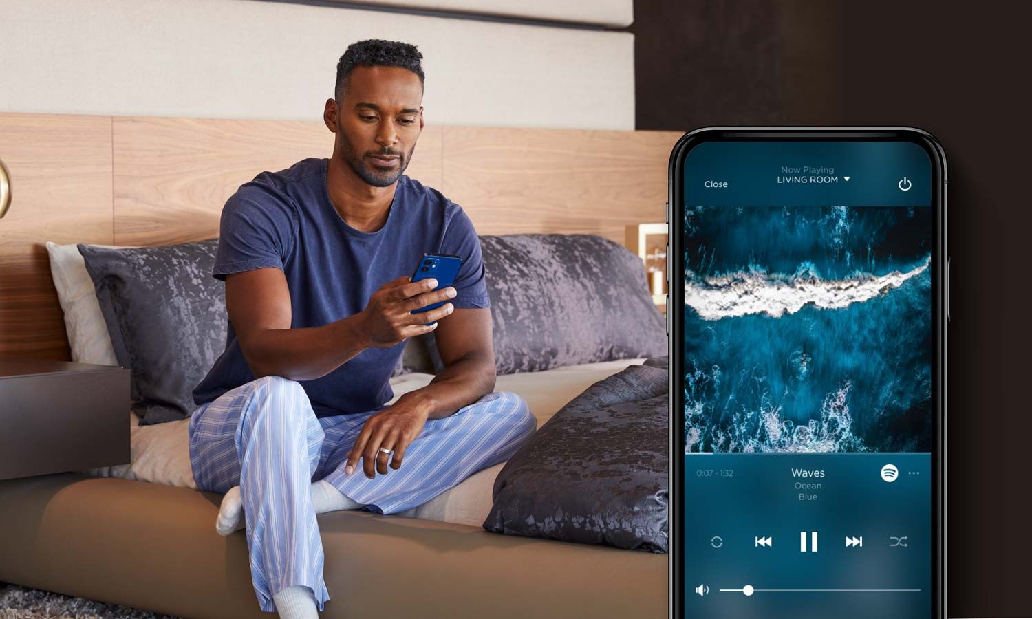 mint green sonos speakers