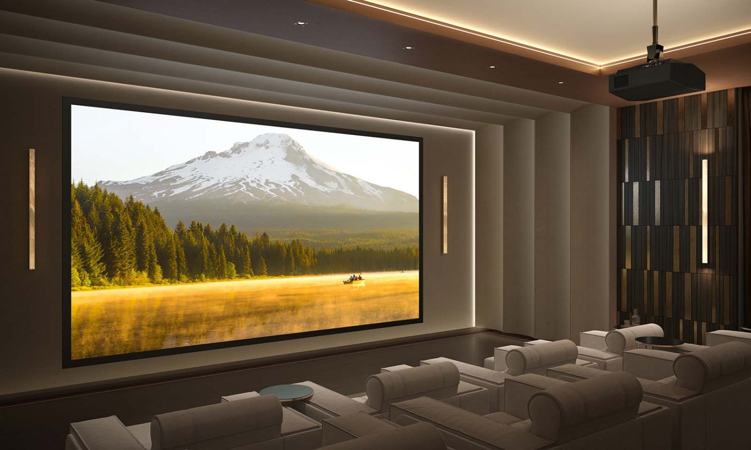 beautiful golden toned sony home theater